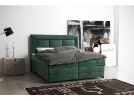 Łóżko kontynentalne do sypialni MARION BOX 160x200 cm